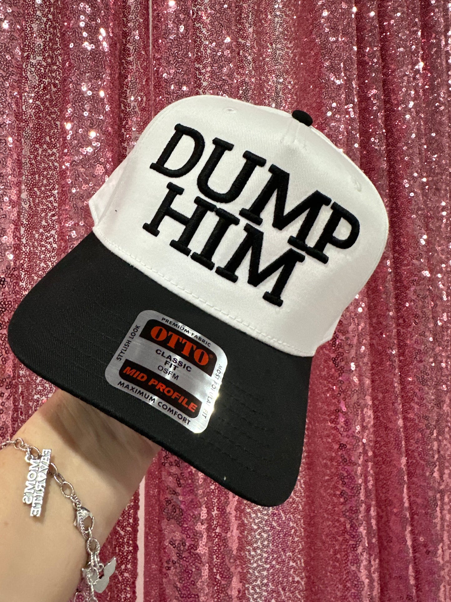 DUMP HIM Embroidered Cap