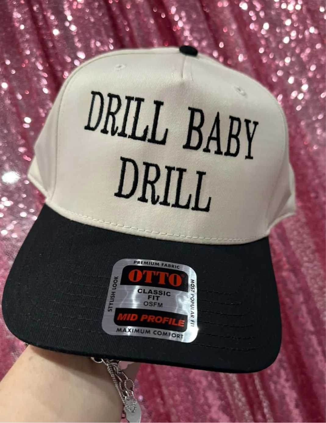 Drill baby drill Embroidered Cap