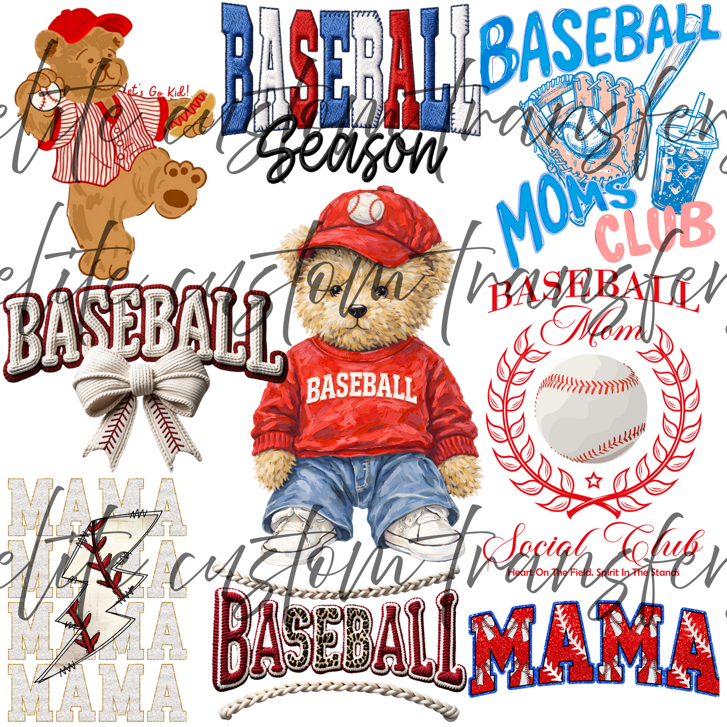 BASEBALL DESIGN BUNDLE 150+ DESIGNS & ADDING