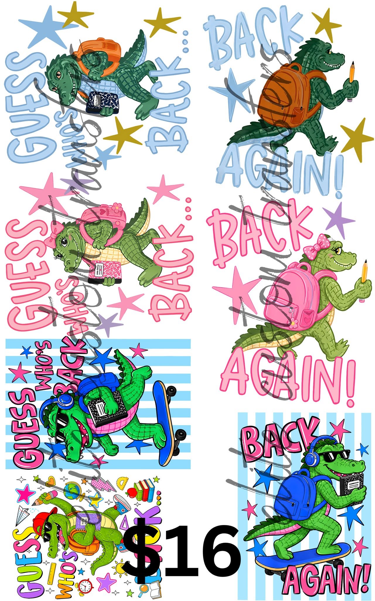 back 2 school gang 1