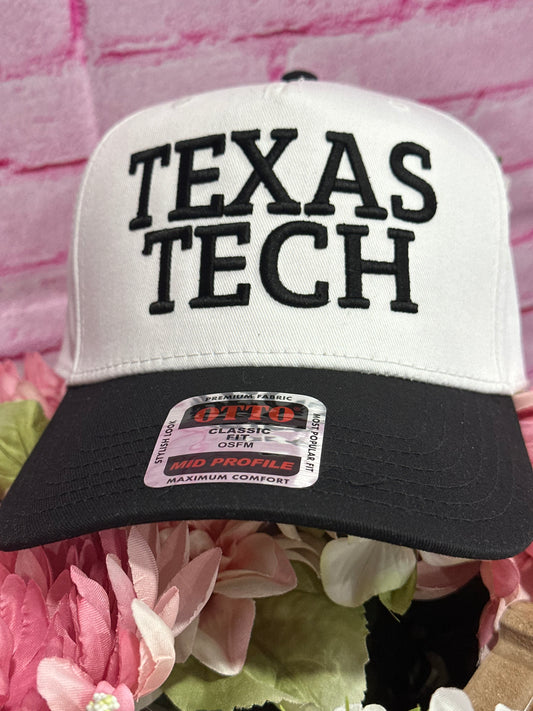 Texas Tech Embroidered Cap