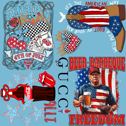 24" X 24" Merica adult/os