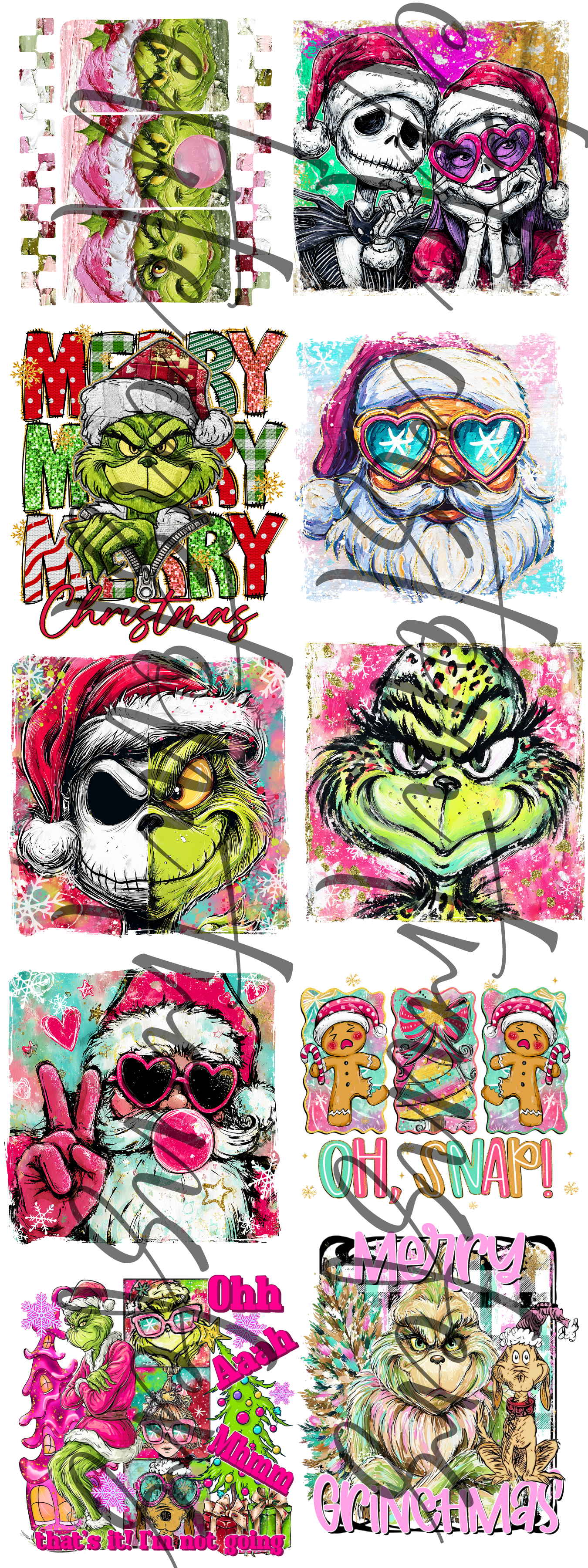 christmas 3 23x60"